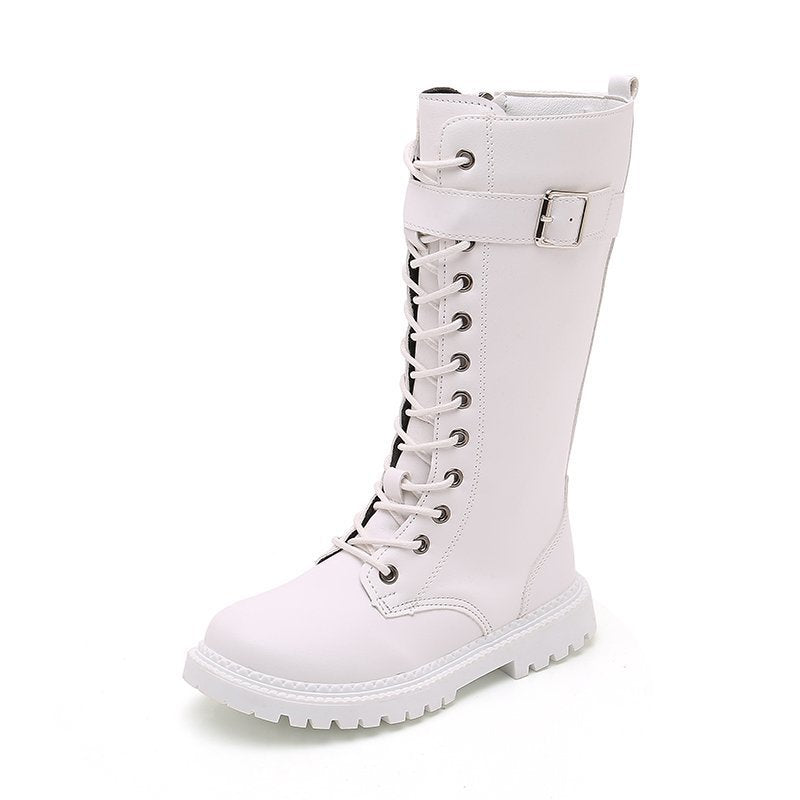 Plush Boots Children's Warm Boots, Princess High Boots - Snapitonline