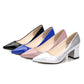 Pointed chunky heels - Snapitonline