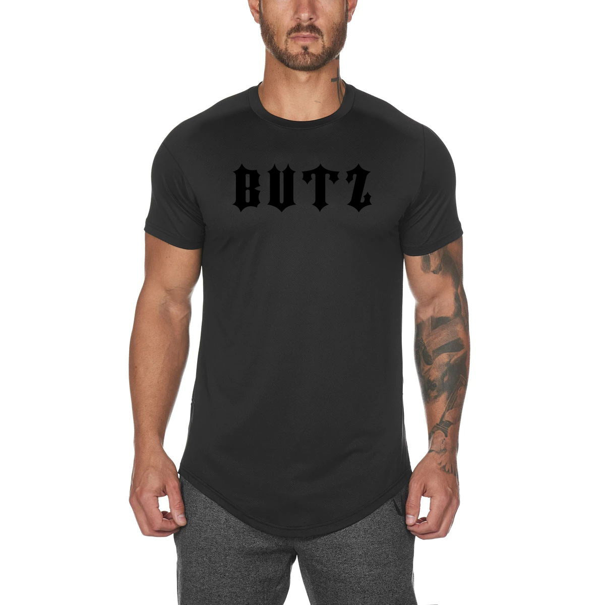 New Gym Wear Plain Shirts Custom Mens Fitness Sports Clothing - Snapitonline