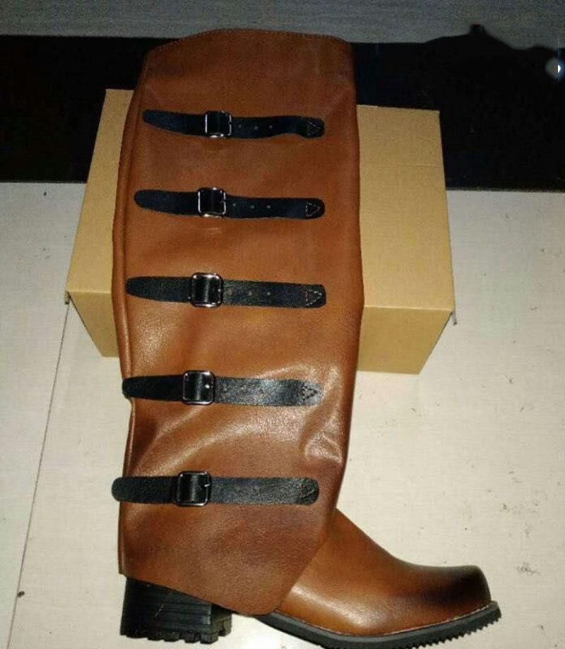 Long tube thick heel women's boots - Snapitonline