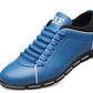 Men Casual Shoes Fashion Leather Shoes for Men Summer Men's Flat Shoes - Snapitonline
