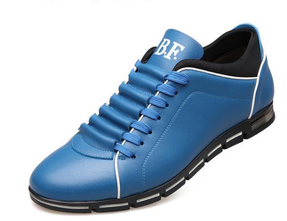 Men Casual Shoes Fashion Leather Shoes for Men Summer Men's Flat Shoes - Snapitonline