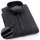 Men's Cotton Corduroy Long Sleeve Shirt Business Slim Casual - Snapitonline
