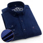 Men's Cotton Corduroy Long Sleeve Shirt Business Slim Casual - Snapitonline