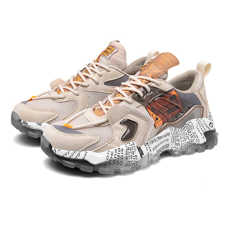 Shoes men''s spring fashion shoes net red men''s shoes 2021 new breathable leisure sports shoes men''s thick low daddy shoes men''s shoes - Snapitonline