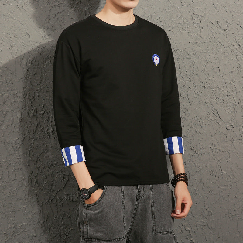 Quarter Sleeve Men's Loose T-Shirt - Snapitonline