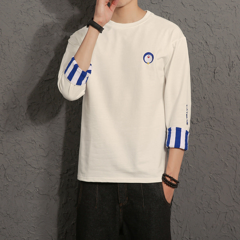 Quarter Sleeve Men's Loose T-Shirt - Snapitonline