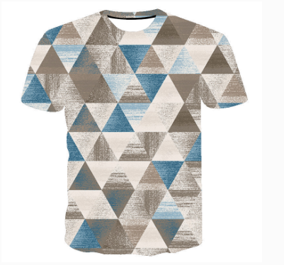 Men's Casual Inverted Triangle Short Sleeve - Snapitonline