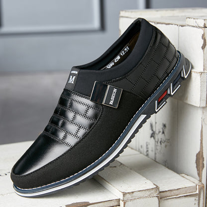 Large Size Leather Shoes Men 2020 New Casual Leather Shoes Men - Snapitonline
