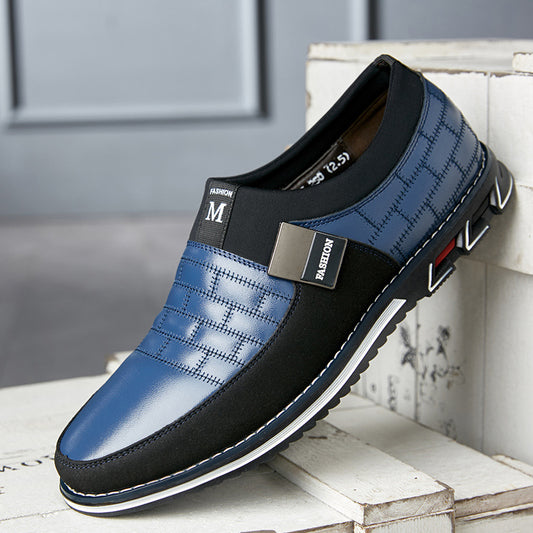 Large Size Leather Shoes Men 2020 New Casual Leather Shoes Men - Snapitonline