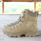 MARSON Men Military Boots Camouflage Non-Slip Combat Tactical Boots Male Breathable Outdoor Climbing Wear-Resisting Mens Shoes - Snapitonline