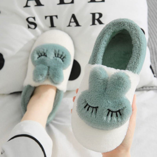 women Slides Cartoon Home Slippers Rabbit Slip - Snapitonline