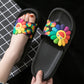 Sandals And Slippers Home Female Summer Slippery Thick-Soled Indoor Bathroom Mute Bath Home Summer Ins Slippers - Snapitonline