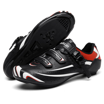 Outdoor Non-lock Cycling Shoes, Rubber Sole Men And Women Couple All-terrain Cycling Shoes - Snapitonline