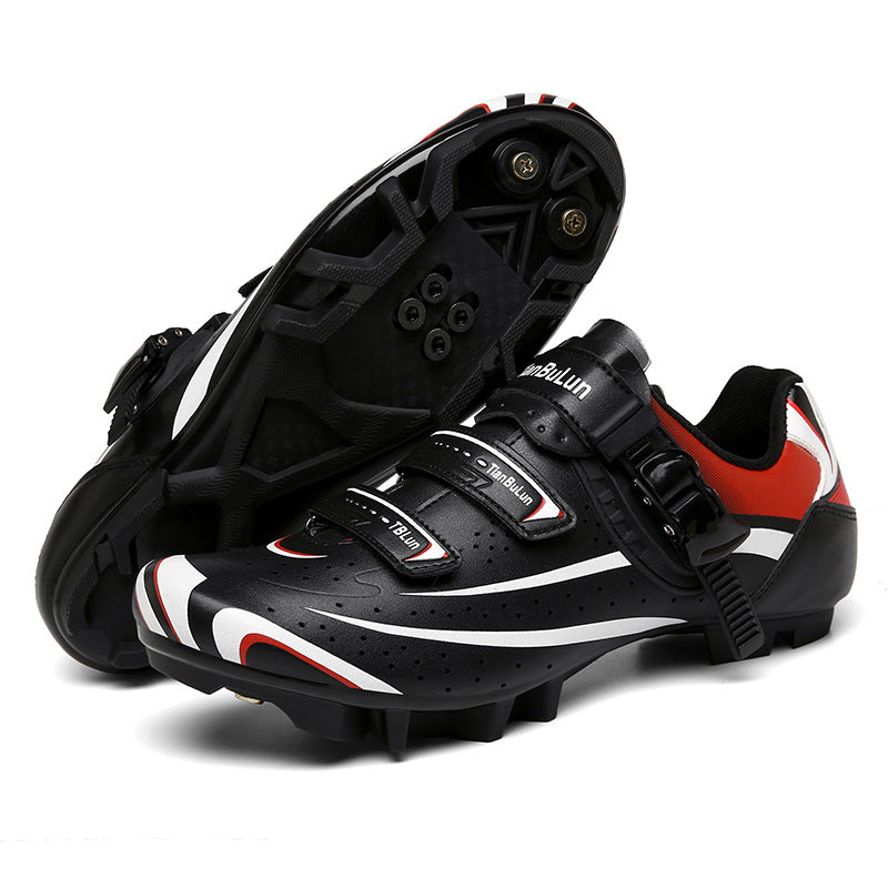 Outdoor Non-lock Cycling Shoes, Rubber Sole Men And Women Couple All-terrain Cycling Shoes - Snapitonline