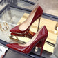 Stiletto Spring And Autumn Pumps Women's 12 Cm Sexy Single Shoes - Snapitonline