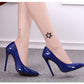 Stiletto Spring And Autumn Pumps Women's 12 Cm Sexy Single Shoes - Snapitonline