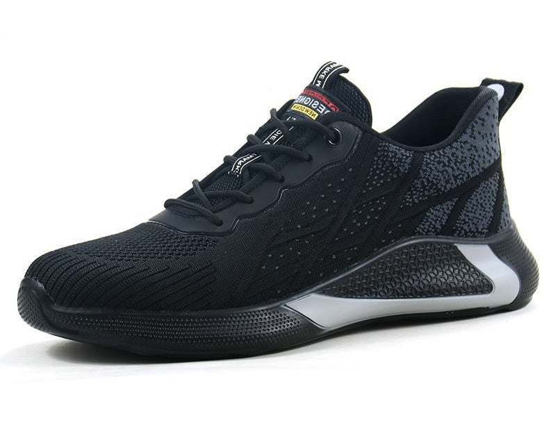 Men Work Safety Shoes Anti-Puncture Working Sneakers Male Indestructible Work Shoes Men Boots Lightweight Men Shoes Safety Boots - Snapitonline