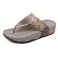 Slippers Summer New Beach Slides Wedges Platform Soft Flip Flops Thick bottom Comfortable Fashion Ladies Footwear - Snapitonline