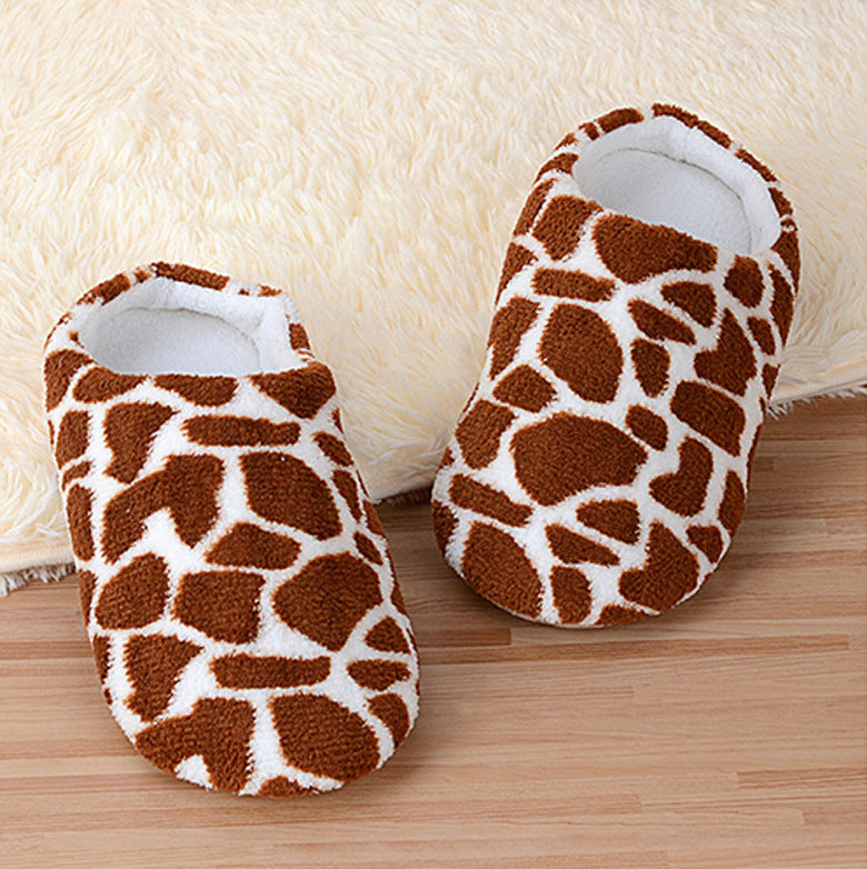 Suede cotton slippers - Snapitonline