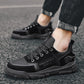 Men's Shoes Sneakers Korean Version Of The British Style Trend Canvas Shoes - Snapitonline