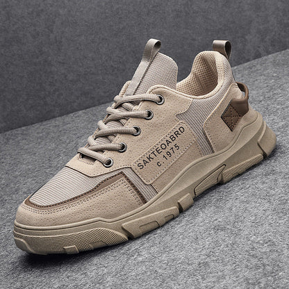 Men's Shoes Sneakers Korean Version Of The British Style Trend Canvas Shoes - Snapitonline