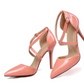 Womens Pumps Shoes Dorsay Ankle Strap Thin Heels - Snapitonline