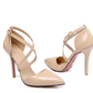Womens Pumps Shoes Dorsay Ankle Strap Thin Heels - Snapitonline