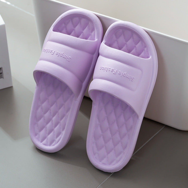 Home Slippers Women's Sandals Couples Non-slip Home Slippers Men's Slippers - Snapitonline