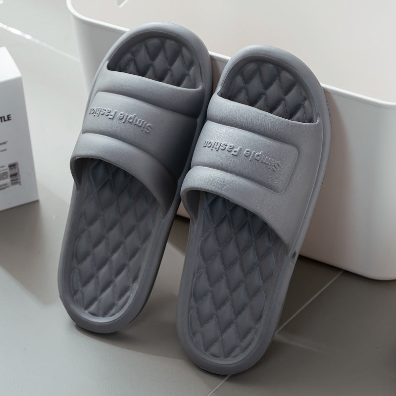 Home Slippers Women's Sandals Couples Non-slip Home Slippers Men's Slippers - Snapitonline