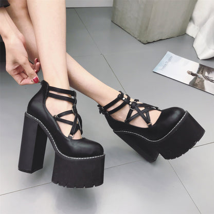 Women's high-heel platform platform - Snapitonline