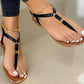 Toe flat sandals - Snapitonline