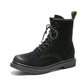 Simple Brushed Suede English Beef Sole Boots - Snapitonline