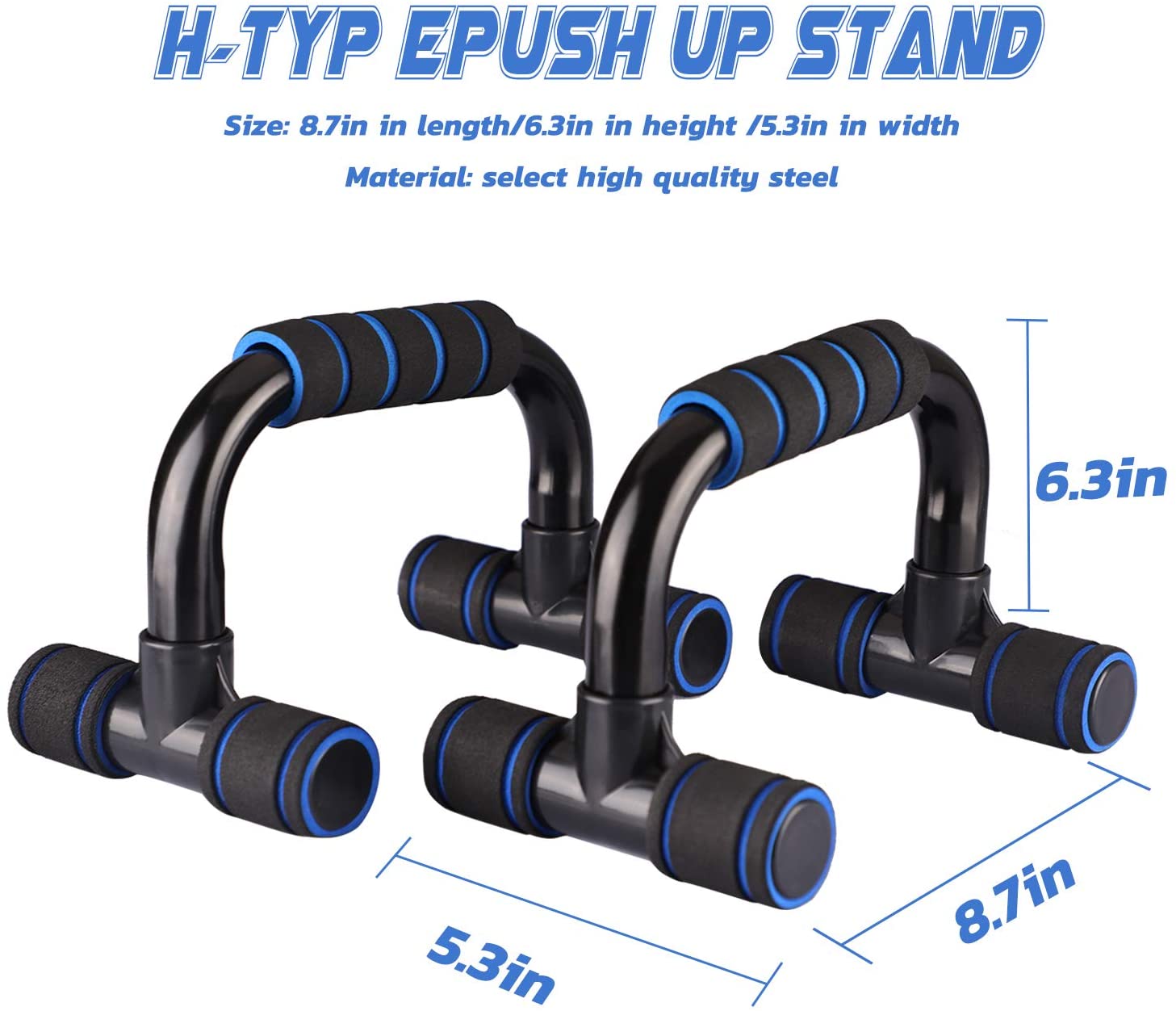 1Pair Push Ups Stands Grip Fitness Equipment Handles Chest Body Buiding Sports Muscular Training Push up racks Snapitonline
