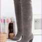 Womens Boots Shoes High Heeled Knee High Boots - Snapitonline