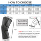 2 Pcs Elastic Knee Pads Nylon Sports Kneepad Fitness Protective Gear Patella Brace Support Running Basketball Volleyball Snapitonline