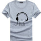 Summer new style, short sleeved T-shirt, men's loose casual fat man, big size young short sleeved T-shirt. - Snapitonline