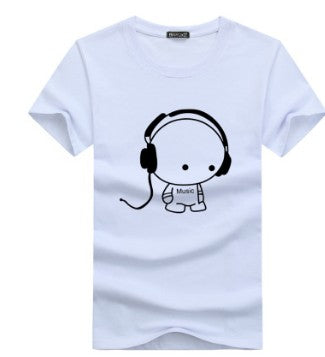 Summer new style, short sleeved T-shirt, men's loose casual fat man, big size young short sleeved T-shirt. - Snapitonline