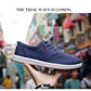2020 Fashion Men's Shoes Spring Canvas Lace Up Flat High Quality Casual Men Footwear Breathable Handmade Driving Shoes for Male Snapitonline