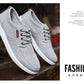 2020 Fashion Men's Shoes Spring Canvas Lace Up Flat High Quality Casual Men Footwear Breathable Handmade Driving Shoes for Male Snapitonline