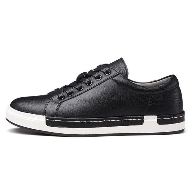 2021 Fashion New Men's Casual Shoes Handmade Vintage Men Shoes Luxury Brown Brand Male Shoes Genuine Leather Men&#39;s Leisure Shoes Snapitonline