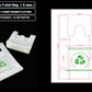 Singlet Checkout Reusable Shopping Carry Bags - Snapitonline