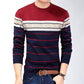 2022 Fashion Casual Clothing Social Fitness Bodybuilding Striped T Shirts Men T-shirt Jersey Tee Shirt Pullover Sweater Camisa Snapitonline
