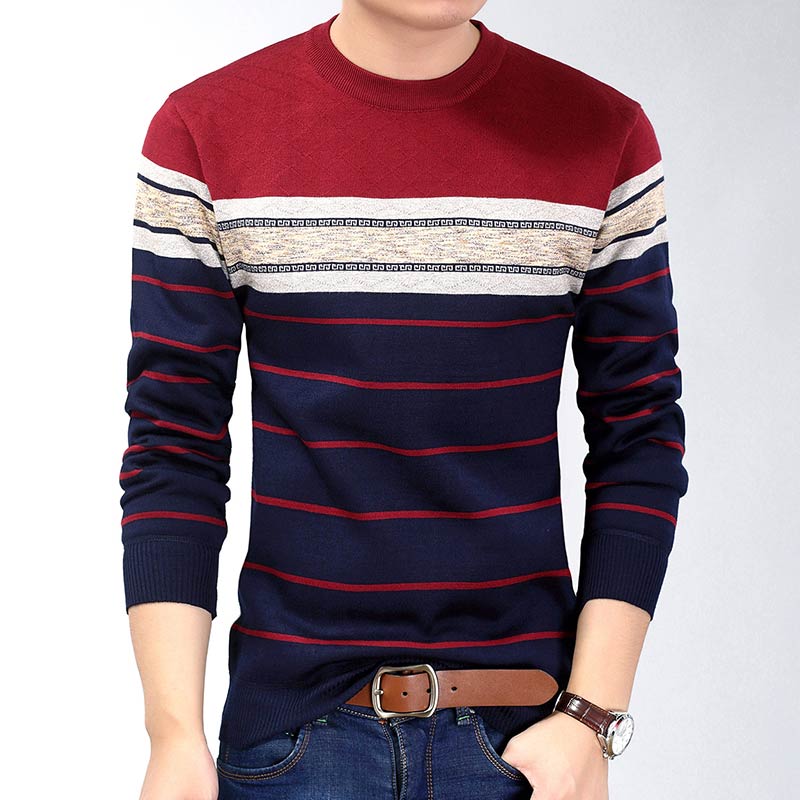 2022 Fashion Casual Clothing Social Fitness Bodybuilding Striped T Shirts Men T-shirt Jersey Tee Shirt Pullover Sweater Camisa Snapitonline