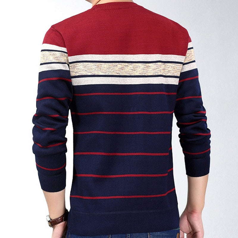 2022 Fashion Casual Clothing Social Fitness Bodybuilding Striped T Shirts Men T-shirt Jersey Tee Shirt Pullover Sweater Camisa Snapitonline