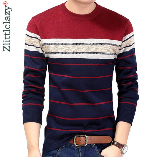 2022 Fashion Casual Clothing Social Fitness Bodybuilding Striped T Shirts Men T-shirt Jersey Tee Shirt Pullover Sweater Camisa Snapitonline