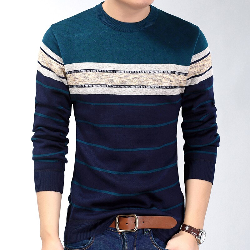 2022 Fashion Casual Clothing Social Fitness Bodybuilding Striped T Shirts Men T-shirt Jersey Tee Shirt Pullover Sweater Camisa Snapitonline