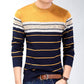 2022 Fashion Casual Clothing Social Fitness Bodybuilding Striped T Shirts Men T-shirt Jersey Tee Shirt Pullover Sweater Camisa Snapitonline