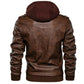 2022 New Mens Leather Jackets Autumn Casual Motorcycle PU Jacket Biker Leather Coats Brand Clothing EU Size Snapitonline