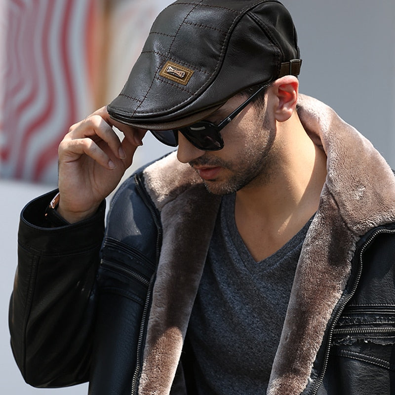 21 Types Men Berets 2021 Spring Autumn Winter Windproof Street Newsboy Beret Hat Retro England Hat Men Hats Peaked Painter Caps Snapitonline